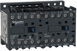 Schneider Electric TeSys K - LC2K1201B7 - Irányváltó mágneskapcsoló 12A, 1 nyitó, AC, 50/60 Hz (LC2K1201B7)