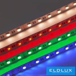 ELDLUX 24v-os RGBW LED szalag 19.5w 470lm RGB+4000K IP20 10m (3001929654)