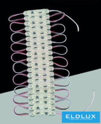 UNIVERSO LED modul 3xSMD-2835 DC: 12V 1.2w 140lm Pirosfény 60x10mm 20db/csomag (3119520708)