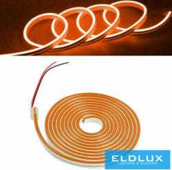 UNIVERSO Neon LED szalag 12v 2835-120D-8w/M Narancs IP65 5M (1840843068)