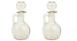 Excellent Houseware 2 palack olajból és ecetből álló készlet Excellent Houseware, 6x15 cm, 160 ml, átlátszó (KO-CD1001870)