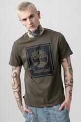 Timberland Timberland, Pamutpóló logómintával, Fekete, Katonai sötétzöld, S (A5WQQ-A58-S)