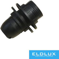 ELDLUX K314B E14 foglalat 2db gyűrűvel fekete (3556651655)
