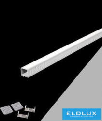 UNIVERSO LED aluprofil matt fehér fedlappal 2m 35x35mm (371603595)