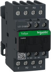 Schneider Electric TeSys D - LC1D188M7 - AC mágneskapcsoló, 32A (AC1) , csavaros csatlakozású, 2Z+2NY pólus (LC1D188M7)
