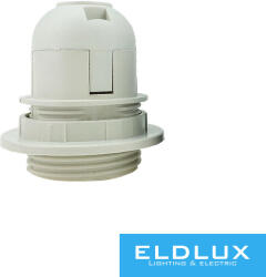 ELDLUX K327Y E27 foglalat gyűrűvel fehér (4174602564)