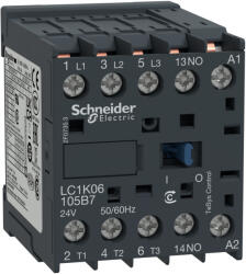 Schneider Electric TeSys K - LC1K09105F7 - Mágneskapcsoló 9A 110VAC (LC1K09105F7)
