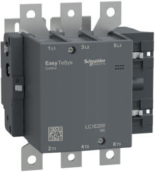 Schneider Electric Easypact TVS - LC1E200M5 - 3P mágneskapcsoló 110KW 400V AC3 220V (LC1E200M5)