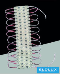 UNIVERSO LED modul 3xSMD-2835 DC: 12V 1.2w 140lm 6500k 60x10mm 20db/csomag (2511375390)