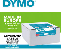 DYMO Set 10 benzi DYMO LabelManager 19 mm negru pe alb pentru documente, bibliorafturi, rafturi si organizare generala 2093098 (2093098)