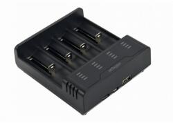 Gembird BC-USB-02 4x AA/AAA NiMH + Li-ion Akkumulátor töltő (BC-USB-02) (BC-USB-02)