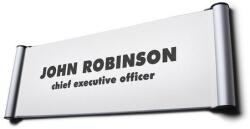 Showdown Displays Sign System Snap tájékoztató ajtótábla, 50 x 100 mm