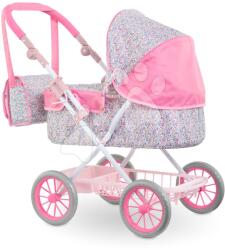 Corolle Cărucior adânc pentru păpușă Flowered Carriage Corolle cu suport pentru schimbat pentru păpuși de 30-52 cm (CO141860)