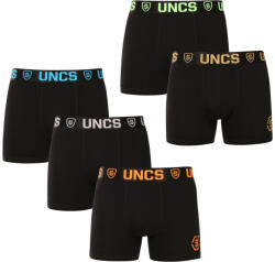 UNCS 5PACK férfi boxeralsók UNCS fekete (24Z207PSPP) L - pepita