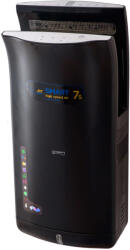 Trendy Sanitary JetSmart Szenzoros Kézszárító, gyors-szárító, hideg-meleg levegő, 2000 W, matt fekete