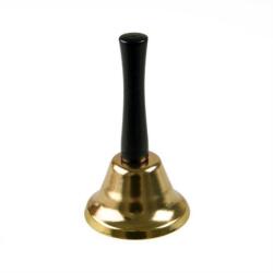 zboží ARPEX Karácsonyi Santa Claus, mikulás csengő, arany szín, 12 cm