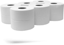 BLUERING Toalettpapír 2 rétegű közületi átmérő: 23 cm 100 % cellulóz 170 m/tekercs 6 tekercs/karton Bluering® hófehér (60491) - web24