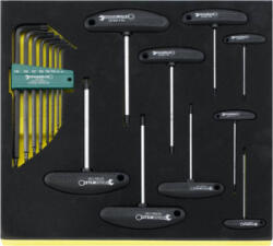 STAHLWILLE TCS 10769+10771/17 Hajlított csavarhúzó készlet (96832099) (96832099)