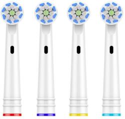 BMK Trading BMK Sensitive Oral-B fogkefékhez, 4 darab - kompatibilis az Oral-B EB60 Sensi UltraThin készülékekkel (631)
