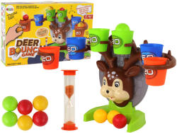 LEAN Toys Labdadobó Céltábla Játék Stag