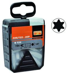 Bahco TORX T15 bit készlet - 25mm, 30db