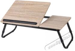  DOCHTMANN Modern laptop asztal 58 × 38 × 21 cm, fa, fém