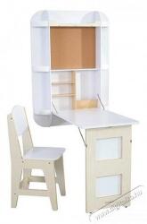  KIDKRAFT Arches lehajtható fali íróasztal székkel