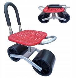 Real Garden Kocsi Zsámoly Kerti forgószék 360 kerekes üléssel (1213)