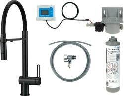 Deante Magnetic set starter cu baterie bucătărie pe picior negru BRMFN75M (BRMFN75M)