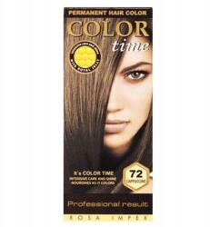 Color Time Color Time Permanent Hajfesték 72 Cappuccino 100ml (3800010502597)