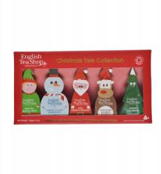 English Tea Shop Karácsonyfa medál szett 10 piramis 5 íz English Tea Shop Tea (680275058700)