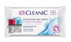Cleanic Nedves törlőkendő Antibacterial 15 db (5900095009153)