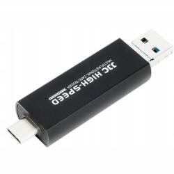 JJC Memóriakártya olvasó MicroSD Sd - Usb Type-c (CR-UCL1)