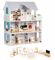 ECOTOYS Babaház bútorokkal Emma rezidencia Ecotoys (8301)