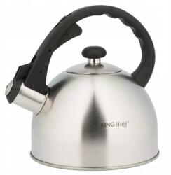 Kinghoff Acél vízforraló síppal, 2.0l (KH 3324)