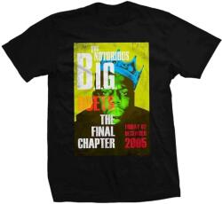 Notorious B. I. G Notorious B. I. G. Final Chapter Black 2XL Ing (BIGTS07MB05)
