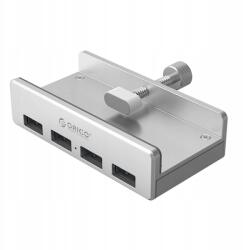 ORICO Hub Orico MH4PU 4x Usb-a 3.0 csatlakozóra szerelhető ezüst (6942227137982)