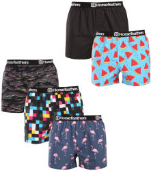 Horsefeathers 5PACK Férfi bő szárú boxeralsók Horsefeathers Frazier Bundle 2 (AM287B) XL