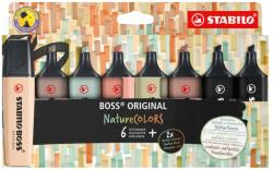 STABILO Szövegkiemelő Stabilo Boss Orginal Nature Colors Natúr 8 db 70/8-2-1 (70/8-2-1)