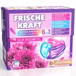  Frische Kraft Color 6in1 22db - Textil Mosókapszula Színvédelemmel (Frische Kraft)