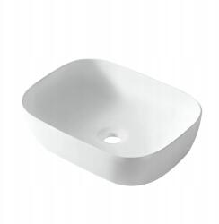 BALNEO Mosdókagyló Kerámia Asztali Fehér 47x33 cm ovális Viona (5906792481810)