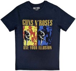 Guns N' Roses Use Your Illusion Navy Rövid ujjú póló Navy Blue XL (GNRTS70MN04)