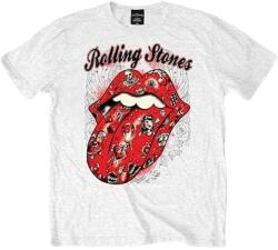 The Rolling Stones Tattoo Flash White XL Ing (RSTEE14MW04)