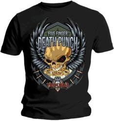 Five Finger Death Punch Ing Trouble Unisex Black S (FFDPTS24MB01)