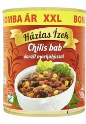 Hazias Izek Darált marhahús babbal és chilivel 800 g Készétel Marhaétel No. 41