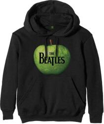 The Beatles Apple Logo Black L Pulóver (BEATHOOD05MB03)