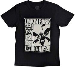 Linkin Park Ing Logos Rectangle Unisex Black M (LPTS18MB02)
