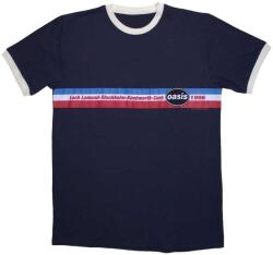 Oasis 1996 Tour Horizontal Stripes Ringer Navy Blue XL Ing (OASTS16MN04)