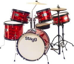 Stagg TIM JR 5/16B RD Red Gyermek dob (TIM-JR-5-16B-RD)