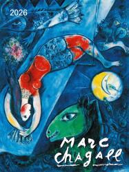 CRUX Marc Chagall 2026 Falinaptár 2026 Nagy formátum 42x56 cm Művészet (KW07)